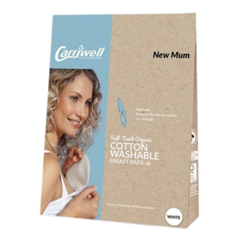 Carriwell Cotton Washable Breast Pads