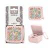 BIBS x LIBERTY Pacifier Box in Chloe Meadow - Ivory Mix and Oscar Meadow - Petal Mix with floral design and secure closure.