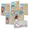 Carriwell New Mum Bundle featuring maternity pads, breast soothers, and washable breast pads in eco-friendly packaging.