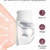 Momcozy Breast Pump S12 Pro with newly double-sealed flange for better fit and comfort, showcasing a side view detail.