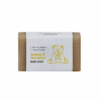 Bytjie Salf Honey & Beeswax Handmade Baby Soap, featuring a teddy bear design on the label, in a soft beige color.