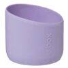 b.box 1L insulated water bottle in Lilac Love with a flip top, featuring a sleek design and soft silicone finish.