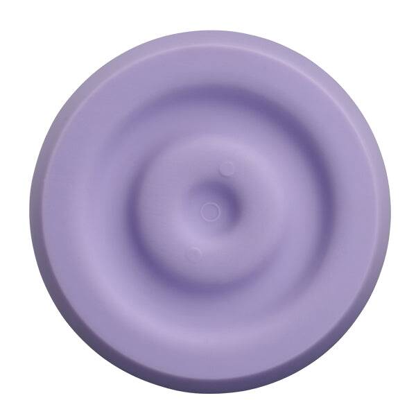 b.box 1L insulated water bottle in Lilac Love with a flip top, featuring a smooth, rounded lid design.