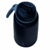 b.box 1L insulated water bottle in midnight with a convenient flip top for easy sipping.