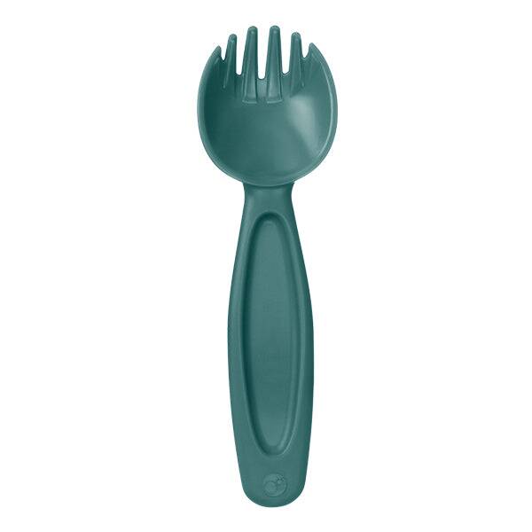 b.box insulated food jar spork in emerald forest, featuring a combined spoon and fork design for on-the-go meals.
