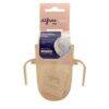 Difrax LOVI Genius Sippy Training Cup in nude and pistachio with a slow-flow design, ideal for children 6 months and older.