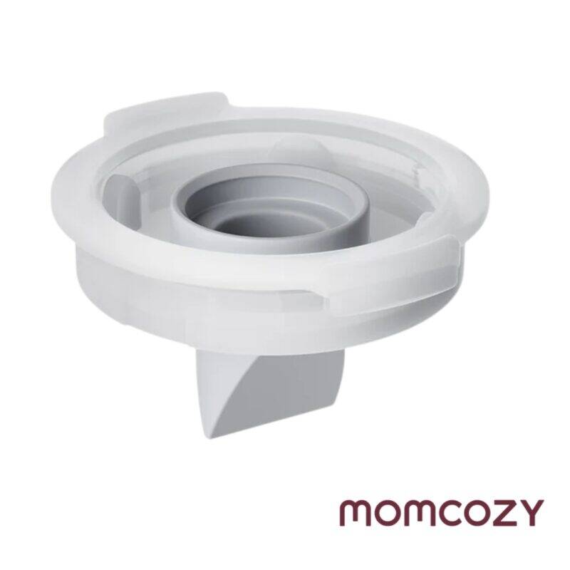 Momcozy M9 Duckbill Valve in white, designed for efficient milk flow, sold in a convenient 2 pack.