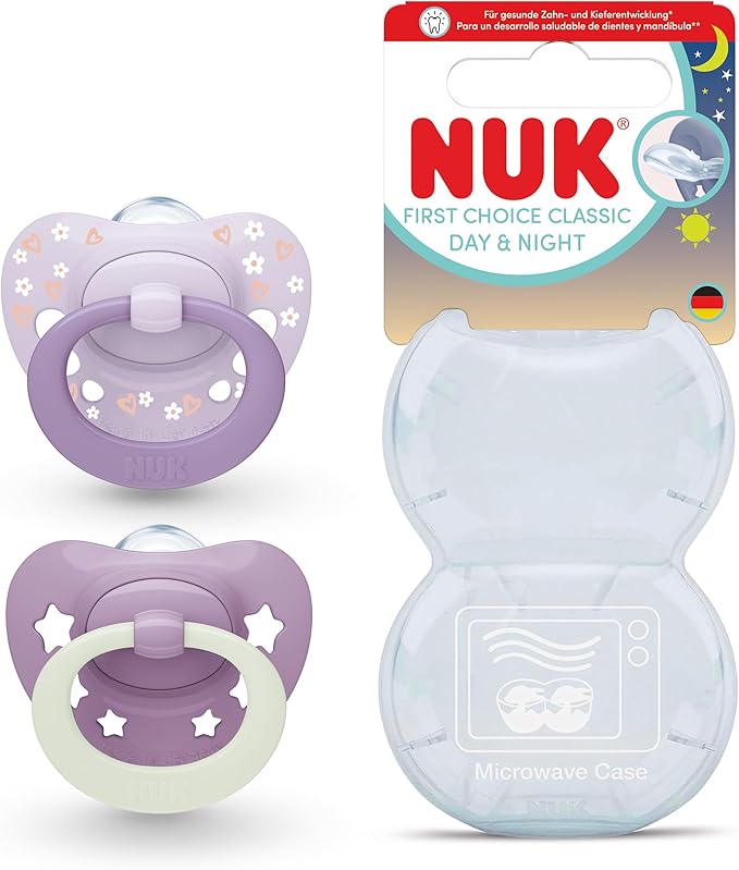 Nuk First Choice Classic Day&Night Soother - 18-36M