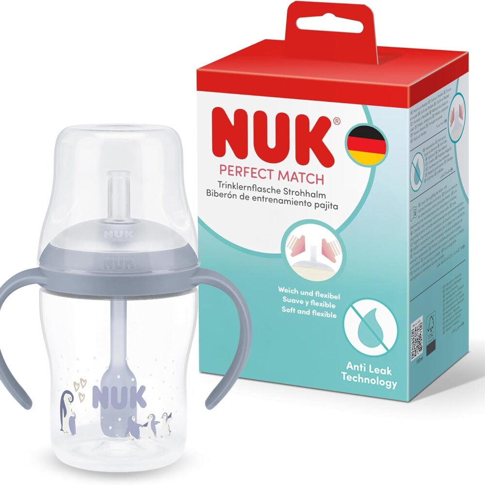 Nuk Perfect Match Straw Learner Bottle 150Ml - 8M+