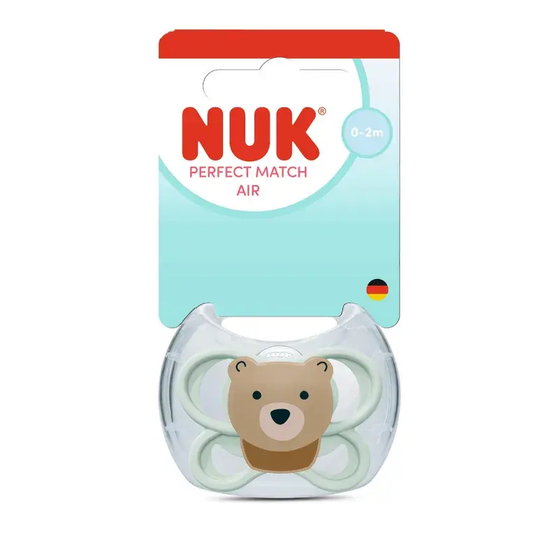 Nuk Perfect Match Air Mini Soother 1 Pack - 0-2M